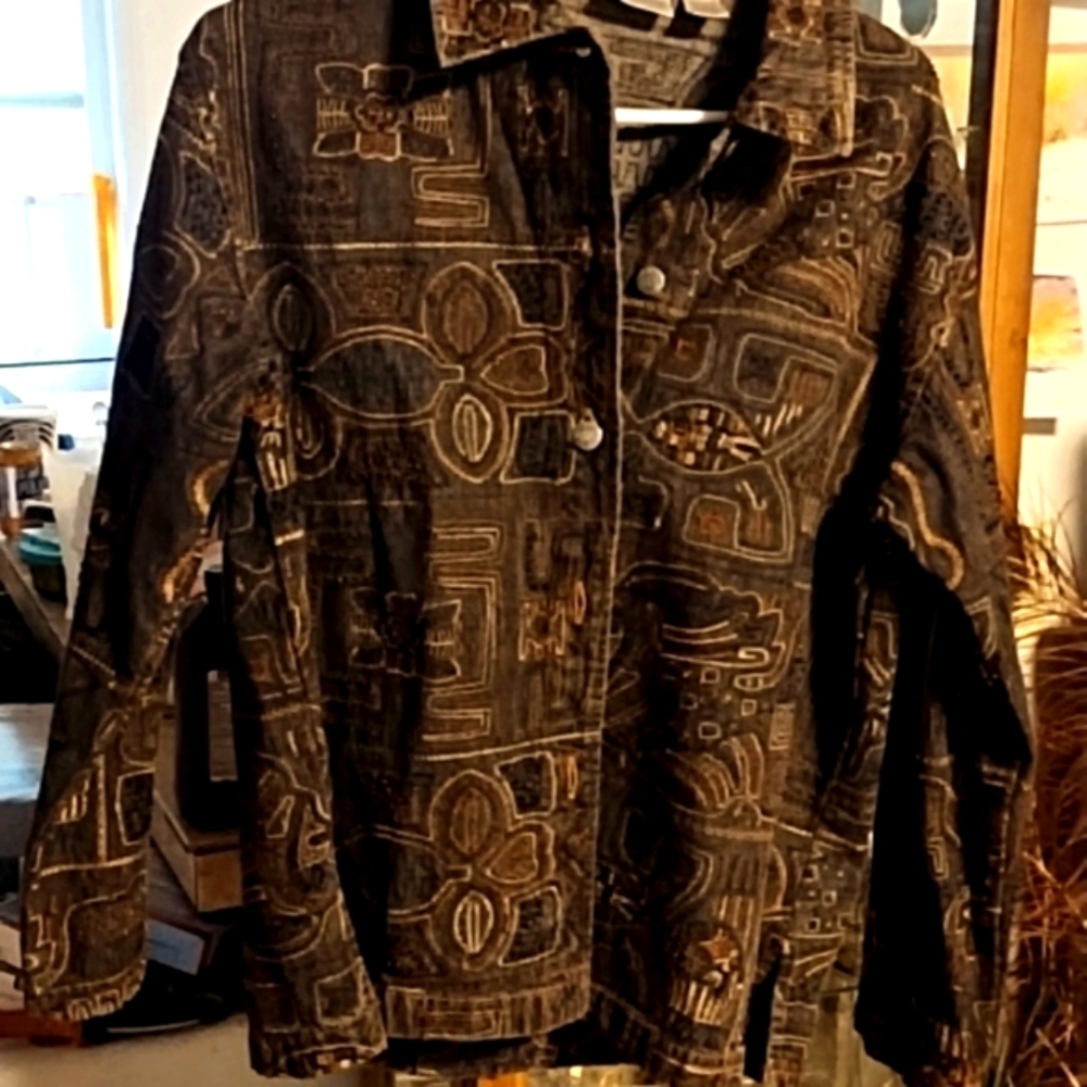 Chico embellished jean jacket  1